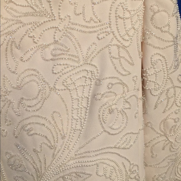 Beaded Albert Nipon Vintage Evening Jacket - Picture 2 of 8